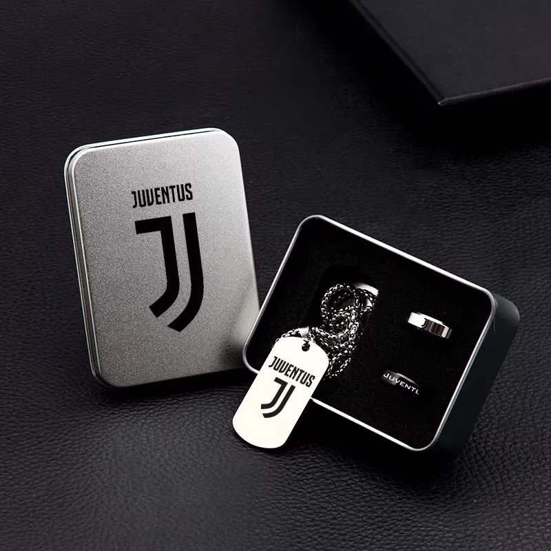 Coffret bijou club – collier & bague inox