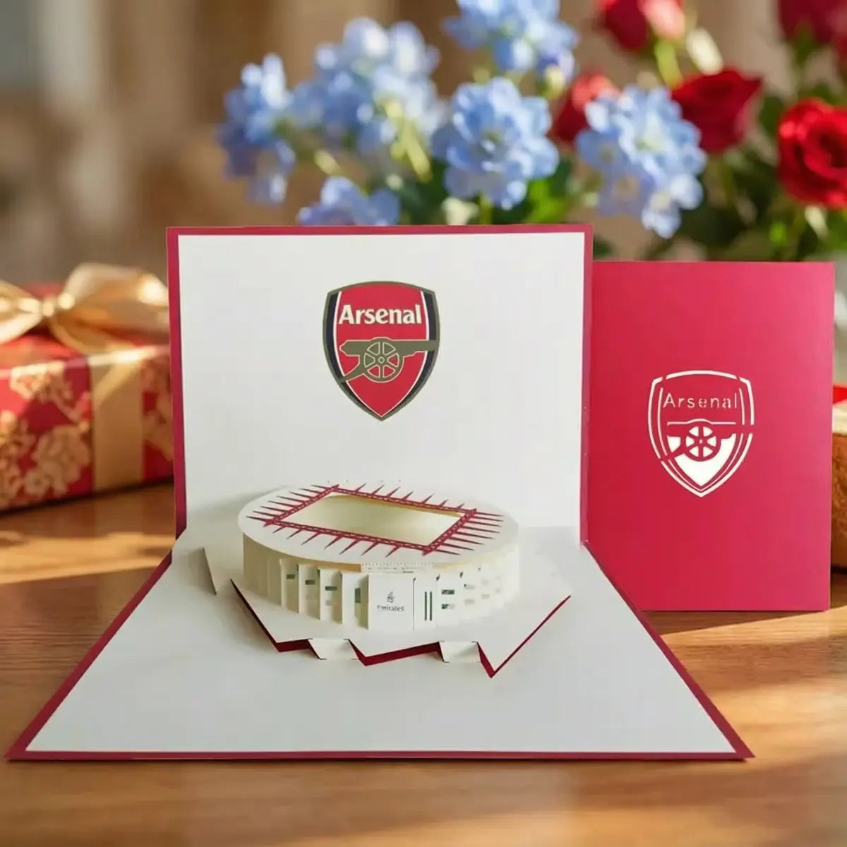 Carte pop-up 3D – Stade collector