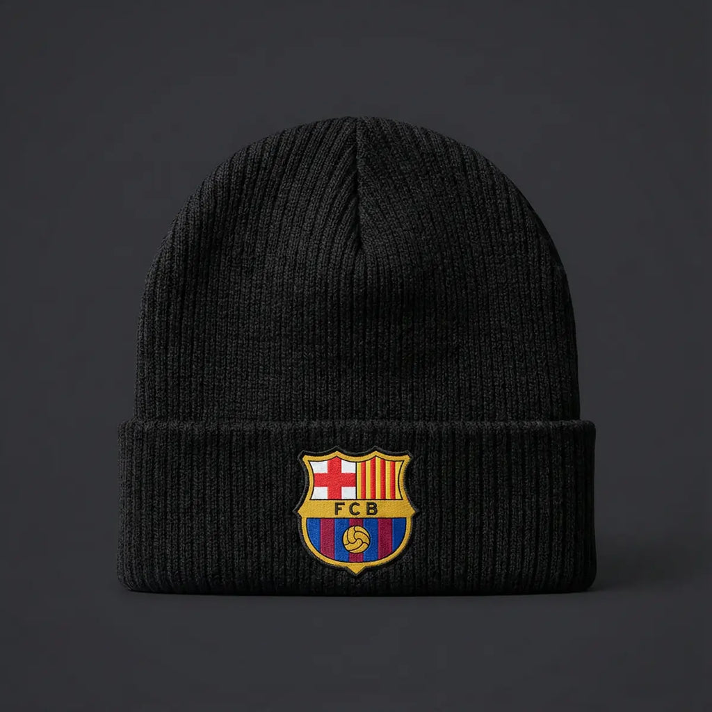 Bonnet côtelé brodé – édition club