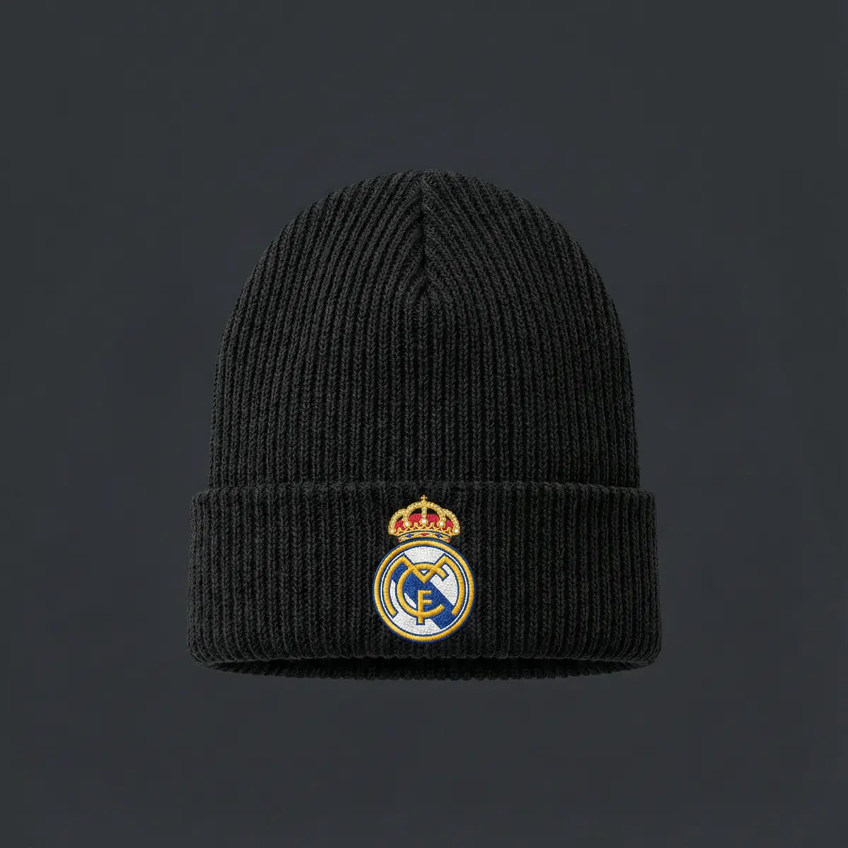Bonnet côtelé brodé – édition club