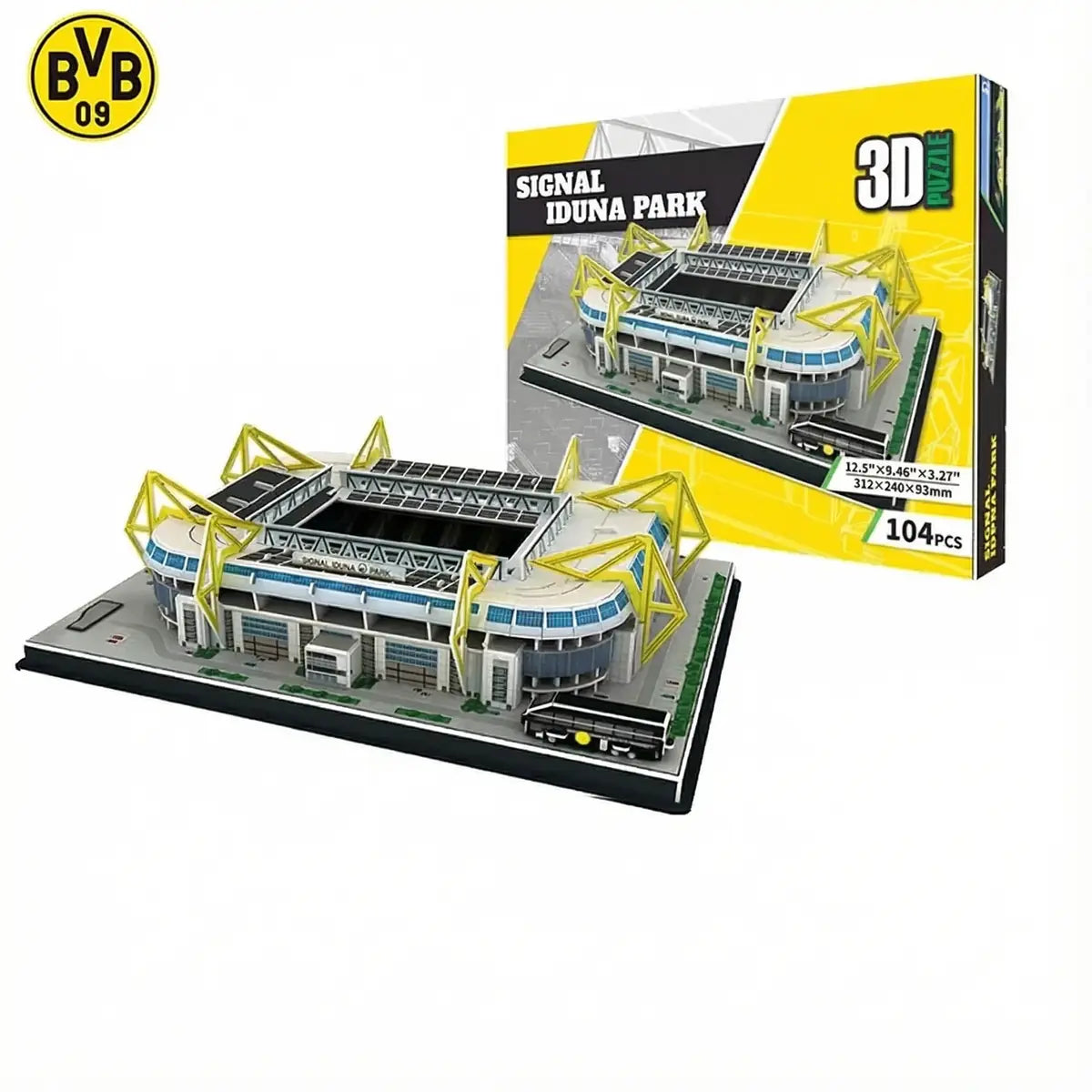 Maquette 3D – Stade de football à assembler