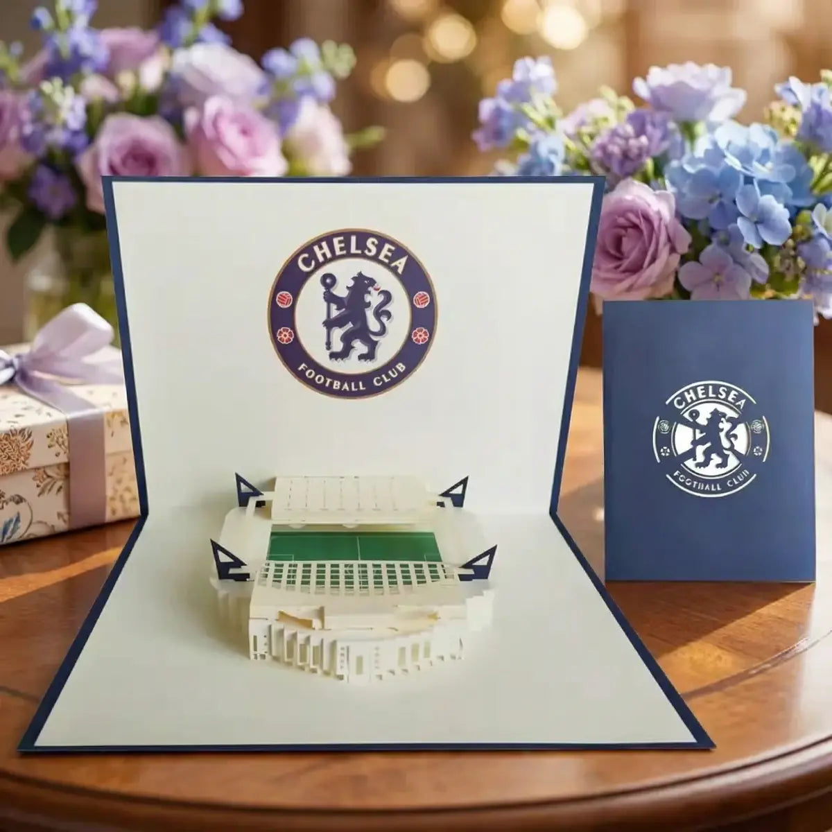 Carte pop-up 3D – Stade collector