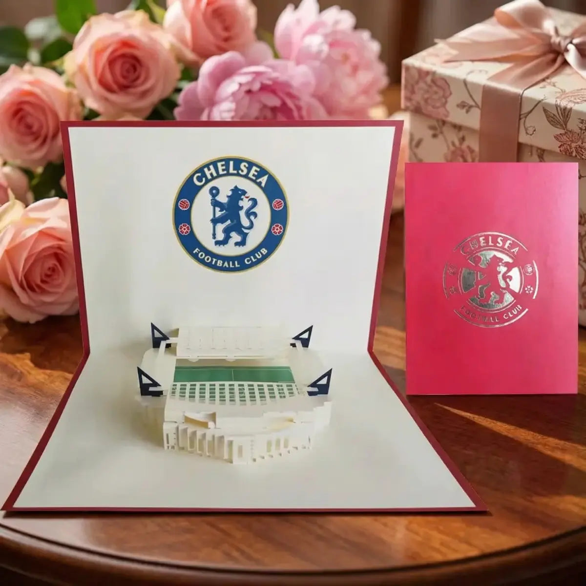 Carte pop-up 3D – Stade collector