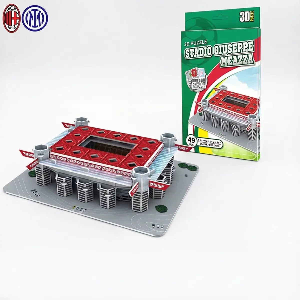 Maquette 3D – Stade de football à assembler