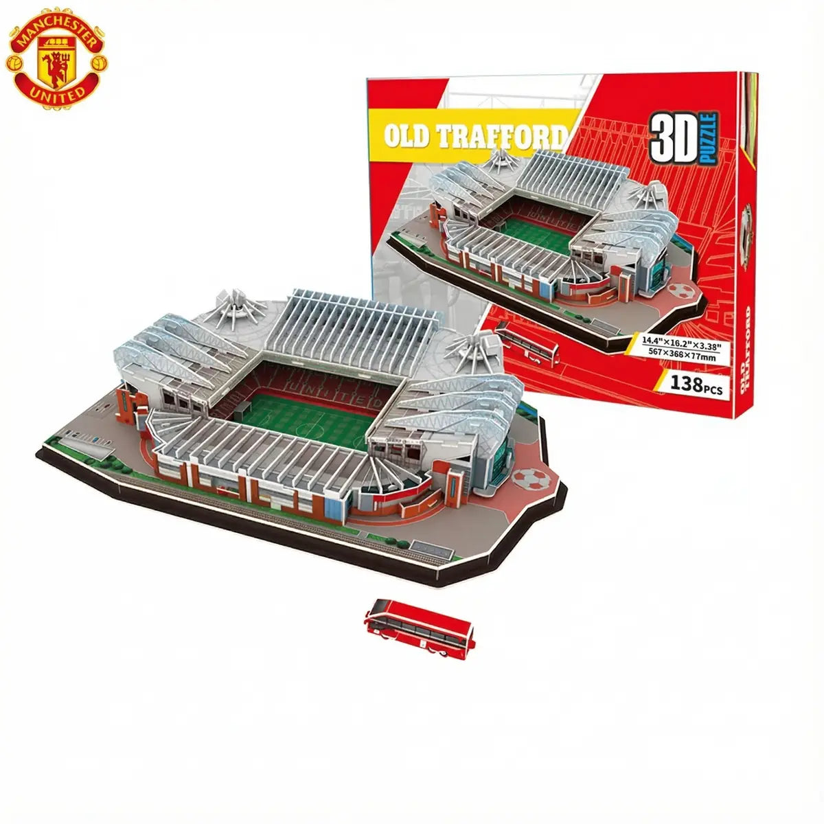 Maquette 3D – Stade de football à assembler