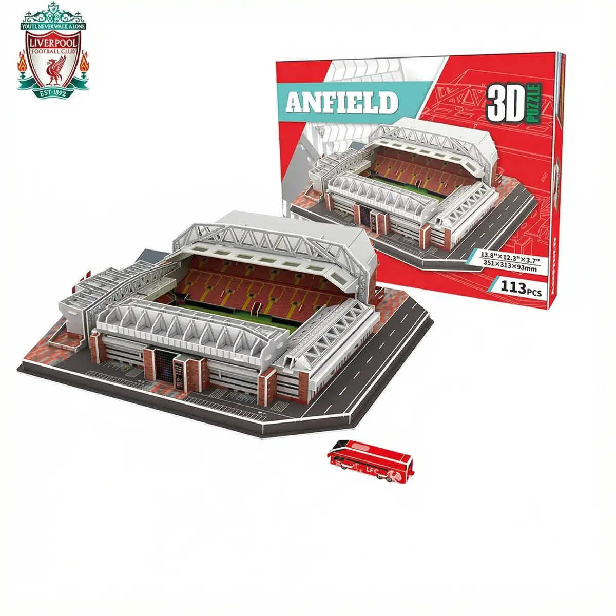 Maquette 3D – Stade de football à assembler