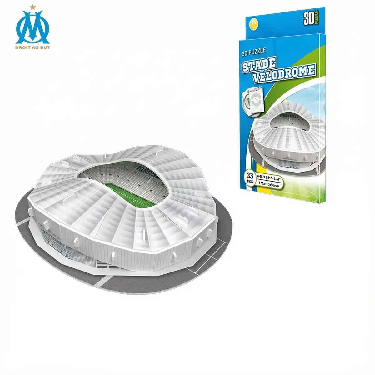 Maquette 3D – Stade de football à assembler