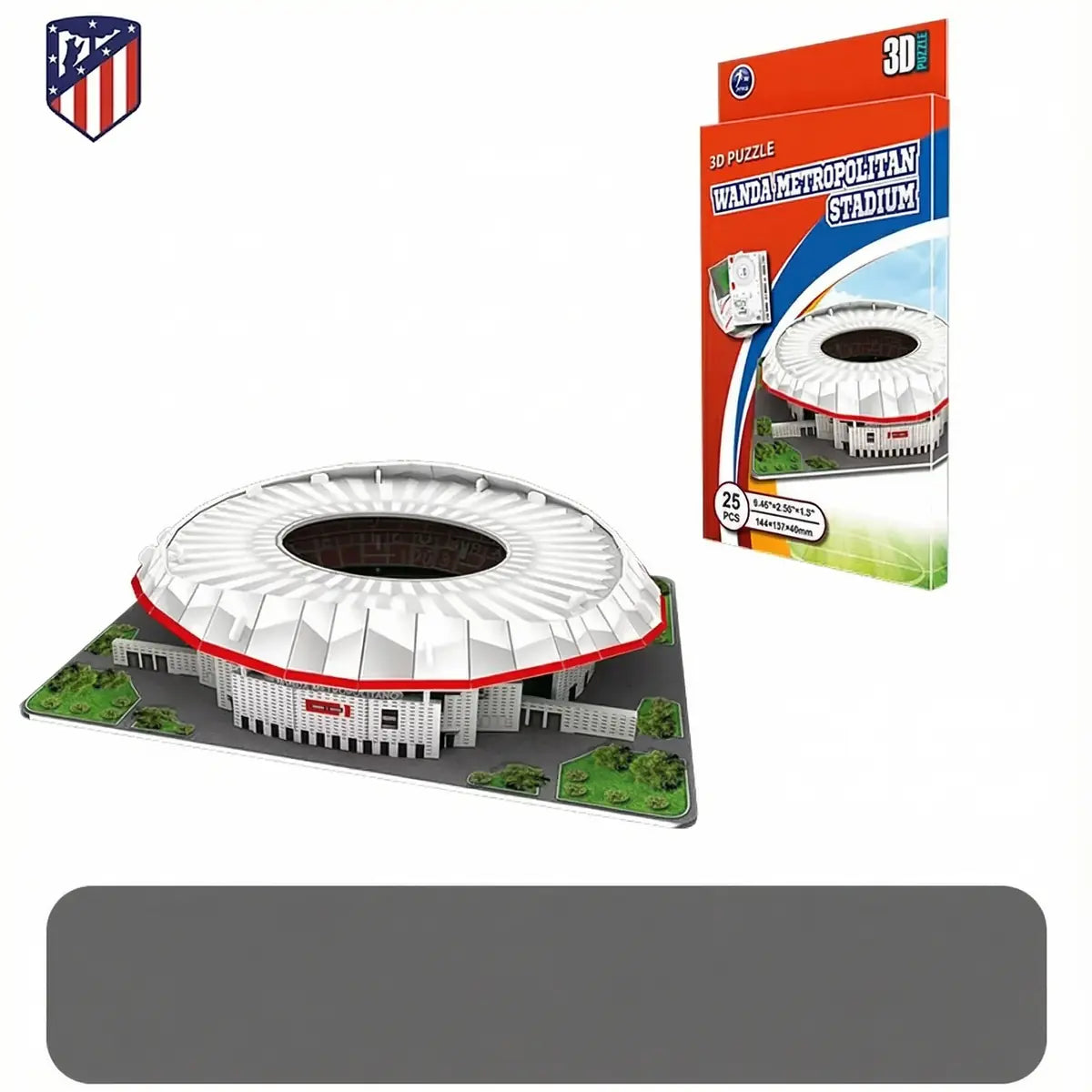 Maquette 3D – Stade de football à assembler
