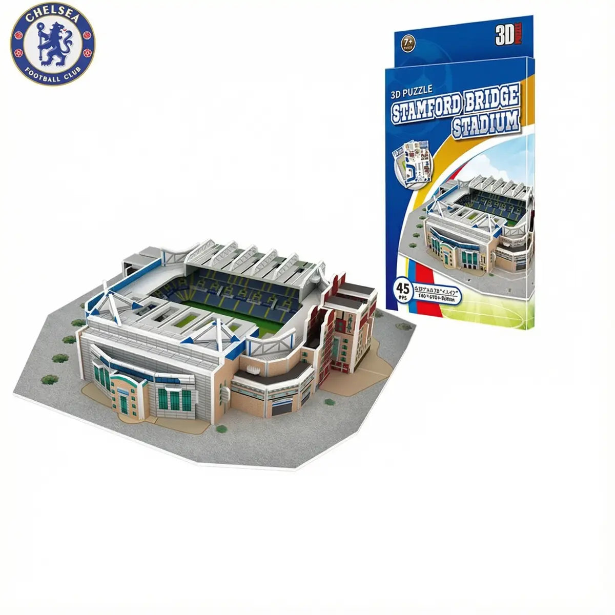 Maquette 3D – Stade de football à assembler
