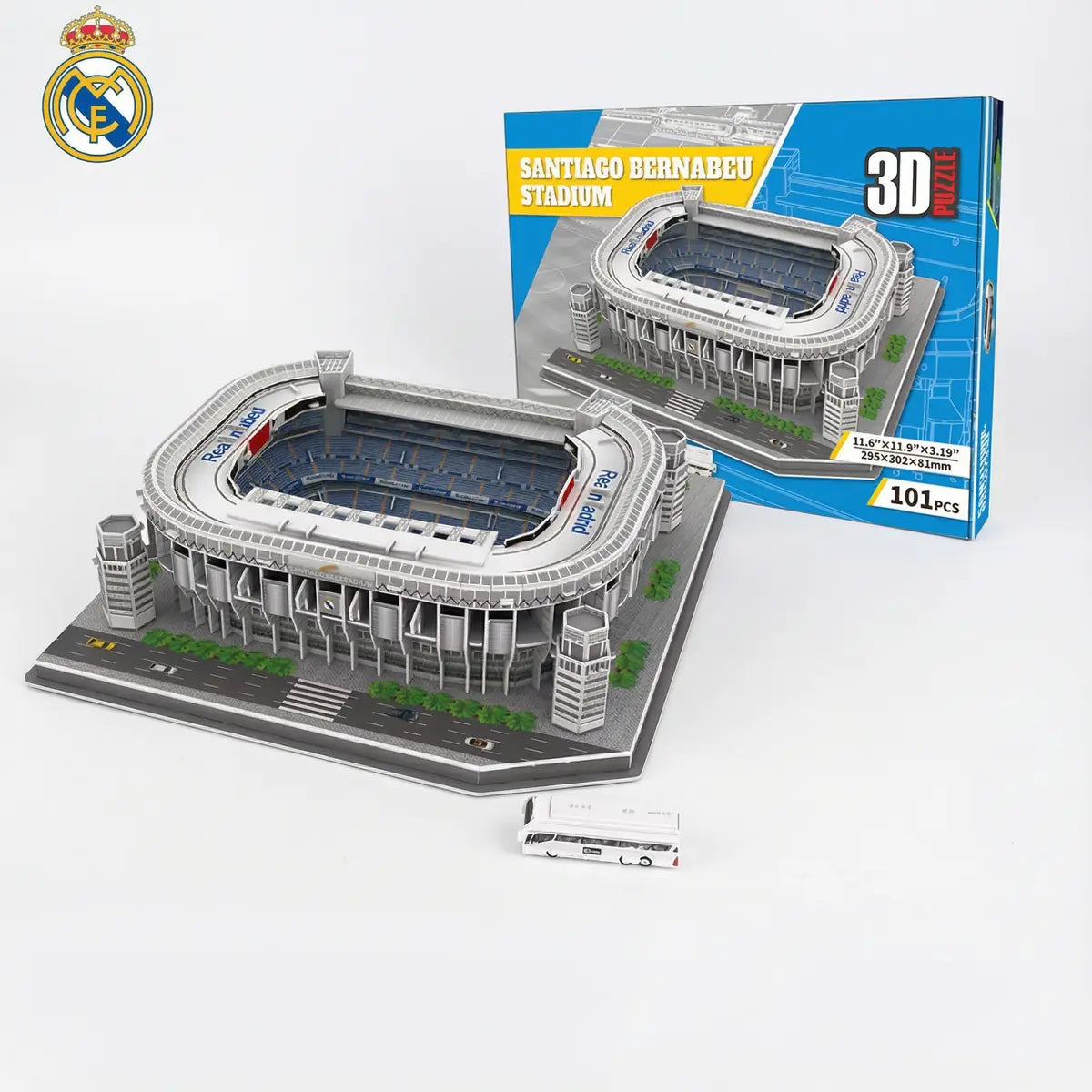 Maquette 3D – Stade de football à assembler