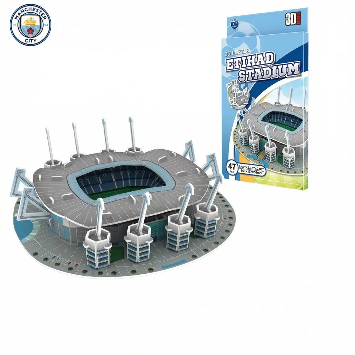 Maquette 3D – Stade de football à assembler
