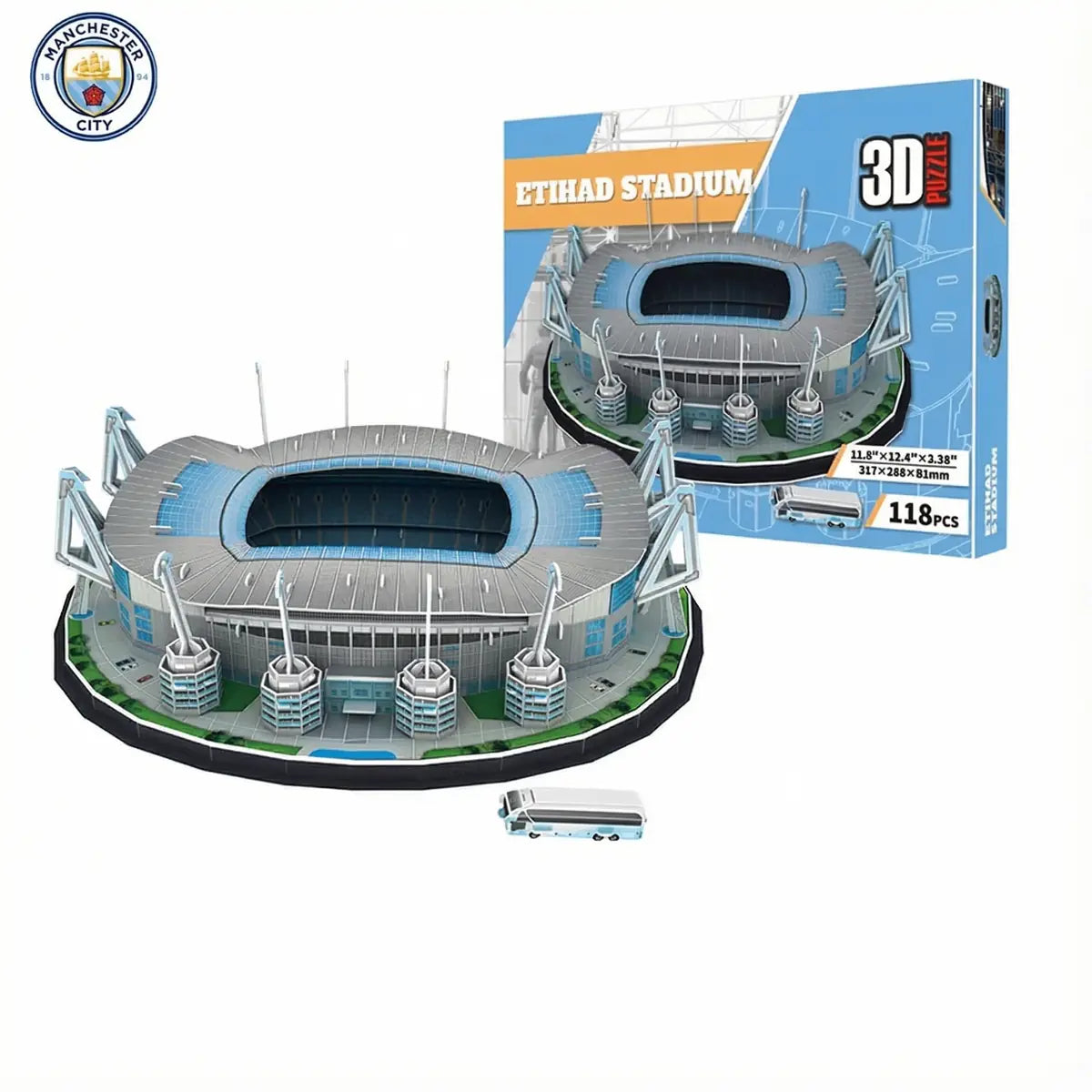 Maquette 3D – Stade de football à assembler