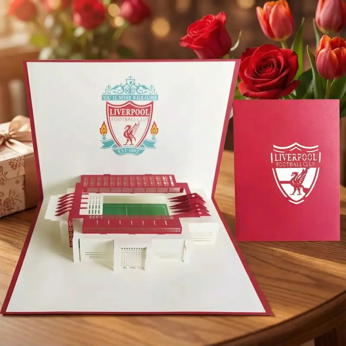 Carte pop-up 3D – Stade collector
