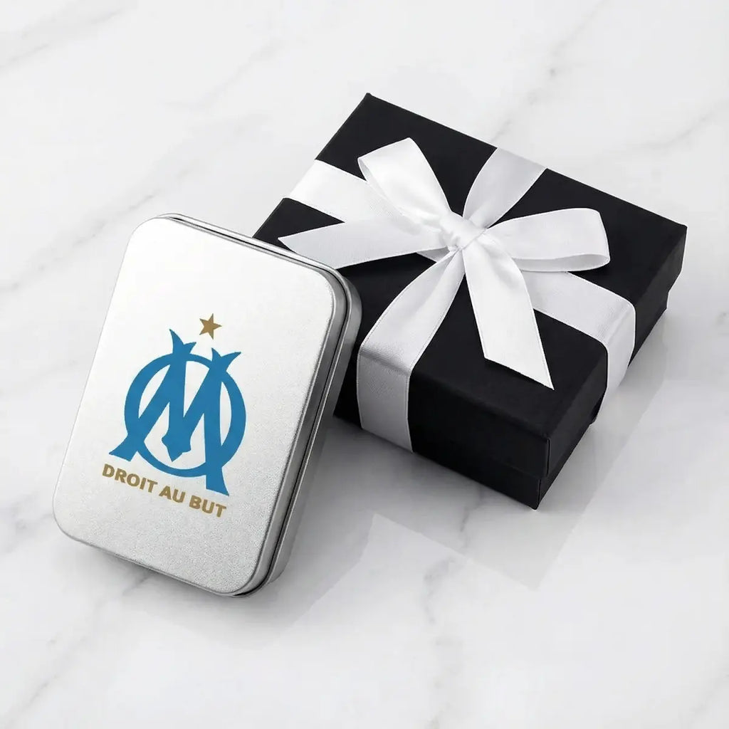 Coffret bijou club – collier & bague inox