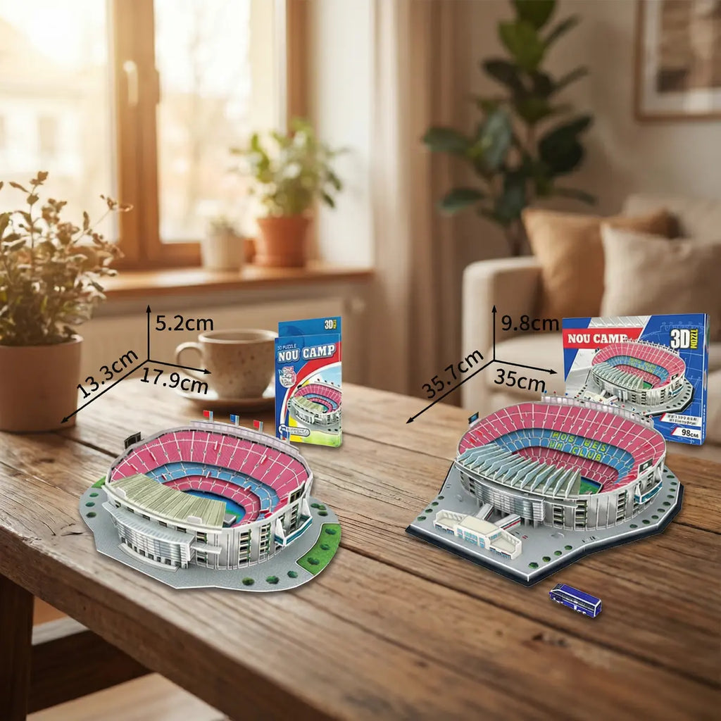 Maquette 3D – Stade de football à assembler