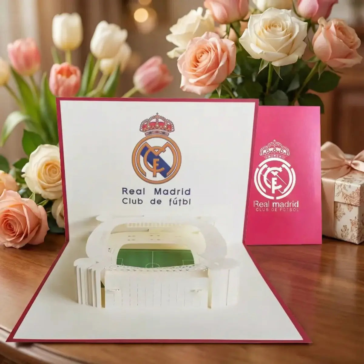 Carte pop-up 3D – Stade collector