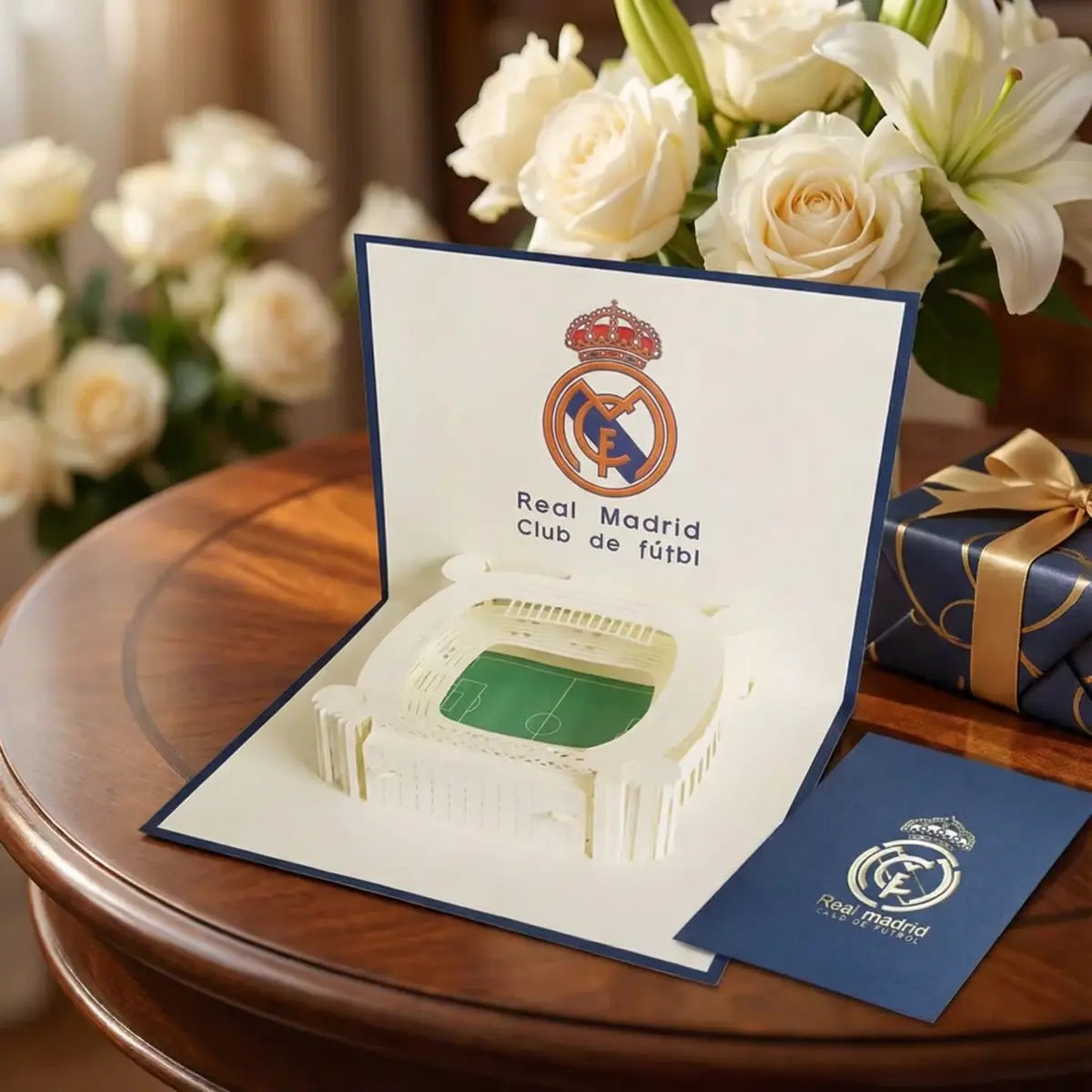 Carte pop-up 3D – Stade collector
